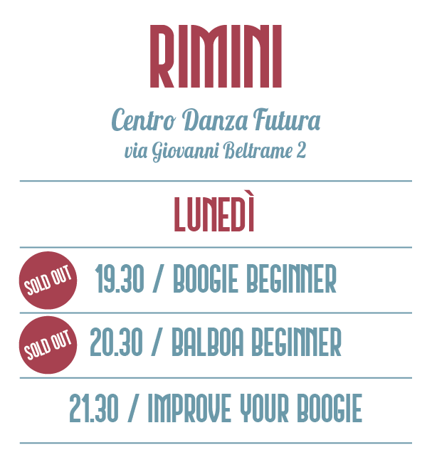 Orari 2022/2023 Sede di Rimini Centro Danza Futura